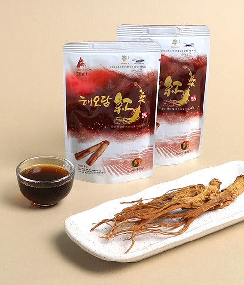 Handmade Red Ginseng Extract 홍삼 추출액 70mlX30